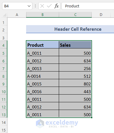 Using Header Cell Reference for Excel Cumulative Sum with Condition