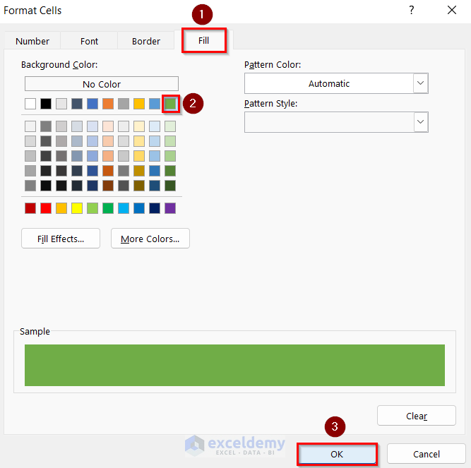 Selecting Color to Highlight Highest Values in Each Row