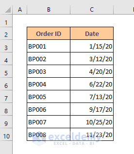 TEXT Function to Convert Date to Text Month in Excel