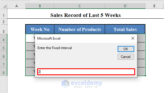 Entering Input to Insert Rows Based On Cell Value with VBA in Excel