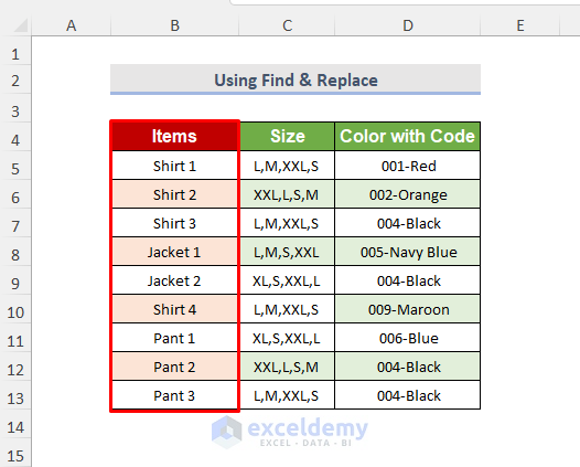 excel remove specific text from cell