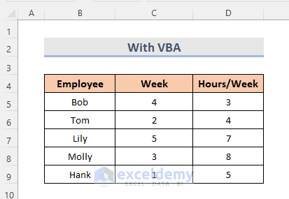 Excel VBA Code to Insert Space between Rows