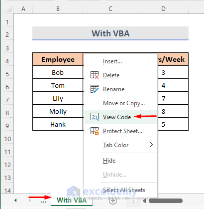 Excel VBA Code to Insert Space between Rows