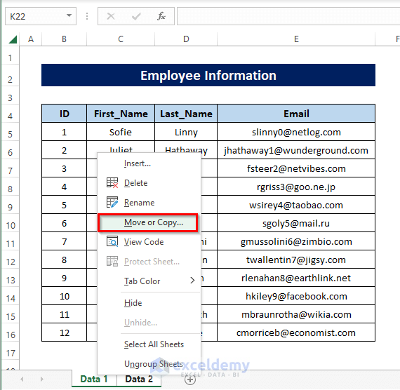 How to Copy Multiple Sheets in Excel to New Workbook