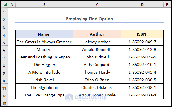 how to delete blank cells in excel and shift data up with Find option