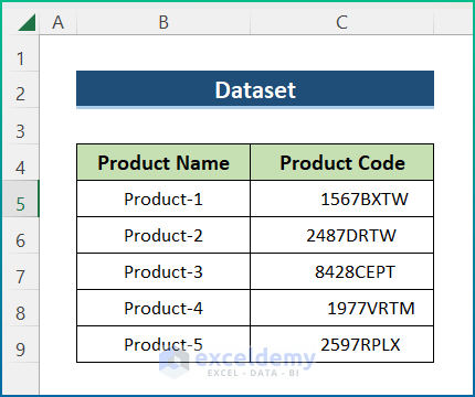 How to Remove Space in Excel Before Numbers Dataset