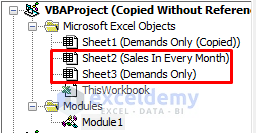 Now we will press the Run button in the tools bar. We can see the desired worksheet is in our destination workbook.