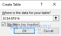 Selecting Table Data