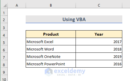 Using VBA to Count Rows with Value in Excel
