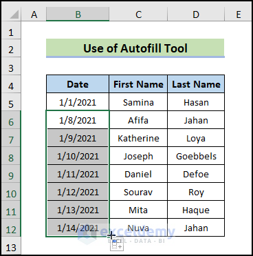  Repeat Formula Pattern in Excel