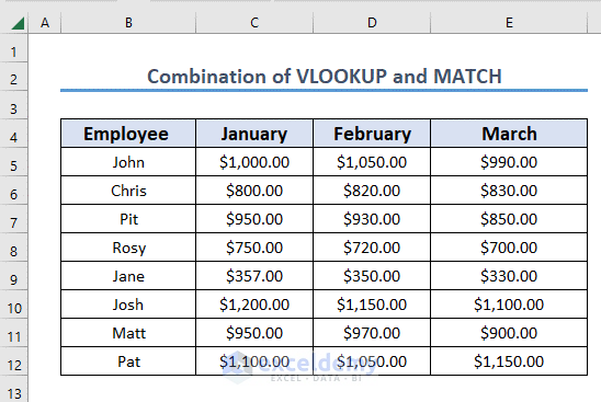how to compare three columns in excel using vlookup