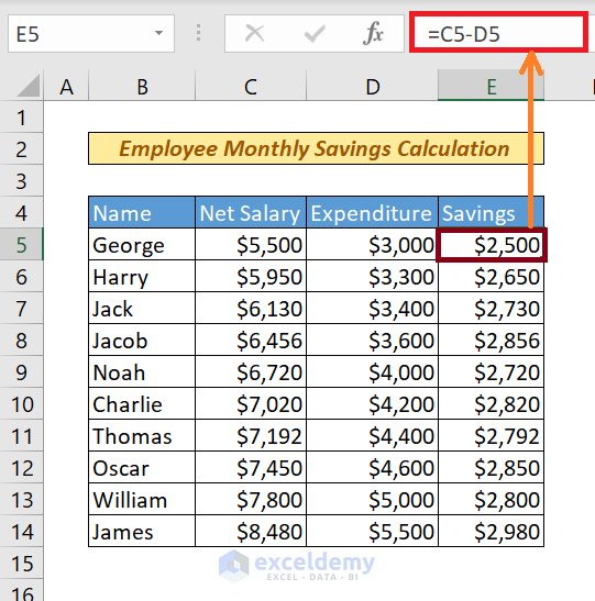 relative cell reference in excel