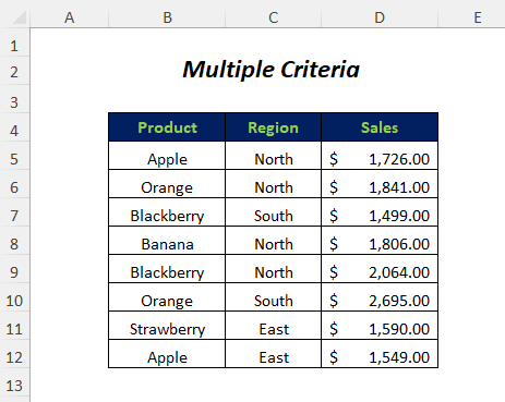 select range based on cell value VBA