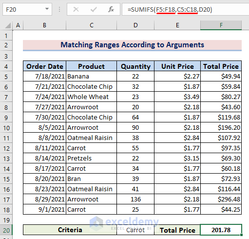 17-Matching ranges in the arguments