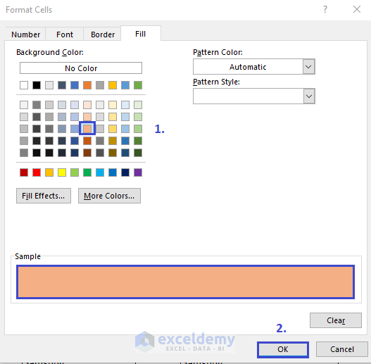 Highlight Duplicates in Excel Using Conditional Formatting: Fill Color