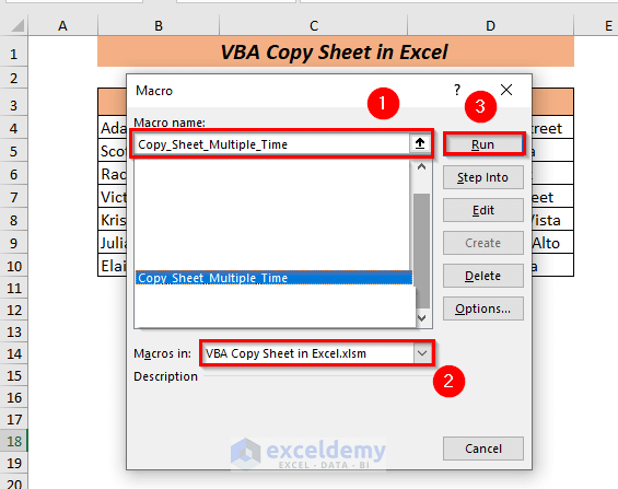 Using VBA to Copy a Sheet Multiple Time
