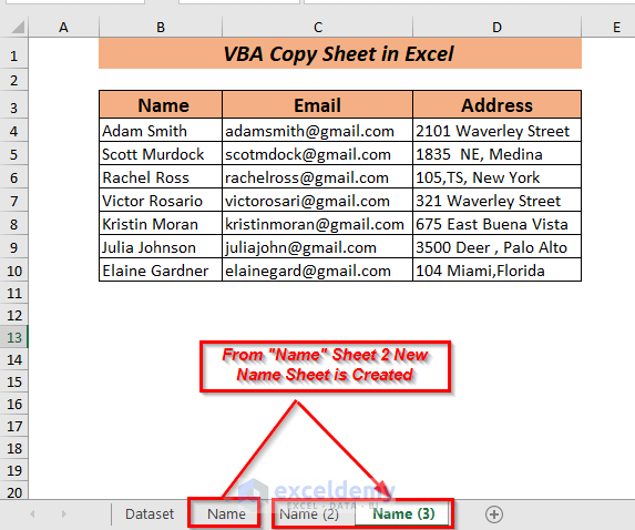 Using VBA to Copy a Sheet Multiple Time