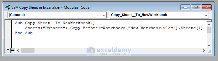 Using VBA code to Copy Worksheet to Another Selected Workbook