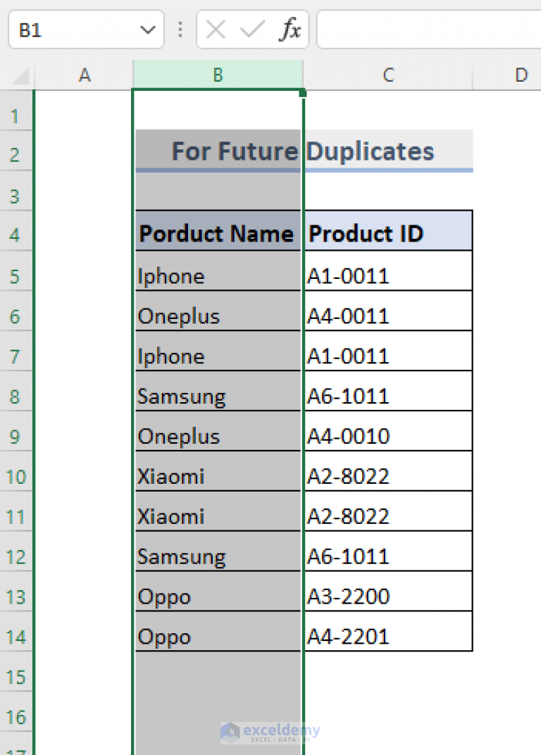 How To Highlight Duplicates In Excel 6 Easy Ways ExcelDemy