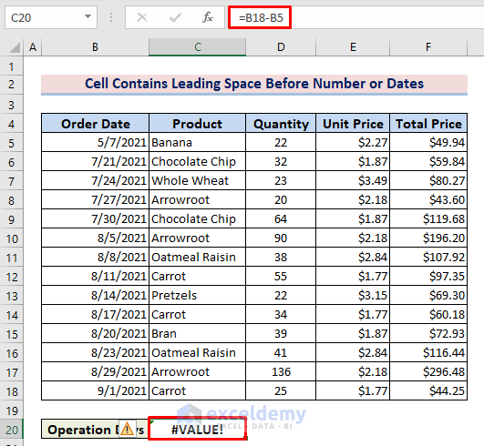 8-Leading space of a date returning VALUE error