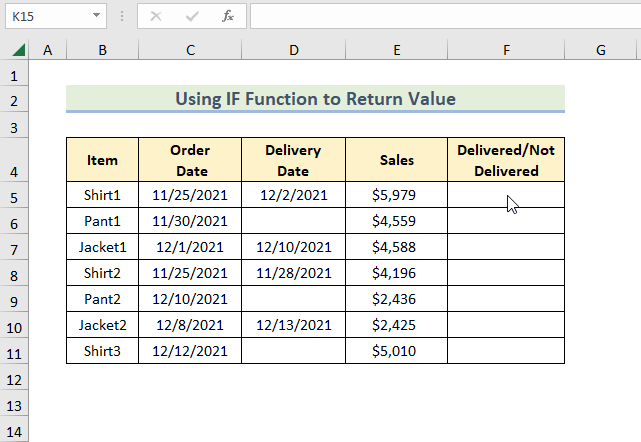 Returning Value if Cell is Blank in GIF