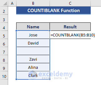 Check If Any Cell in a Range is Blank with Multiple Functions