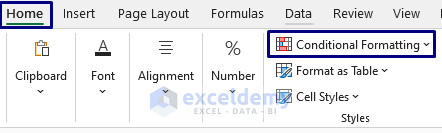 Use Highlight Cell Rules to Find Matching Values in Two Columns in Excel