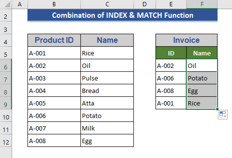 Match Two Columns And Output A Third In Excel 3 Quick Methods 