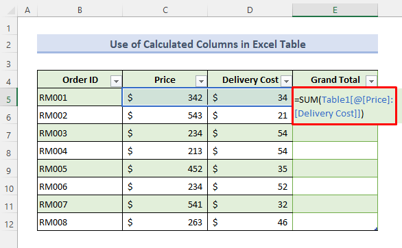 Calculate Total Cost: