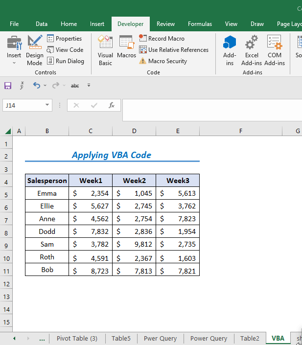 How to Convert Table to List in Excel (3 Quick Ways) - ExcelDemy