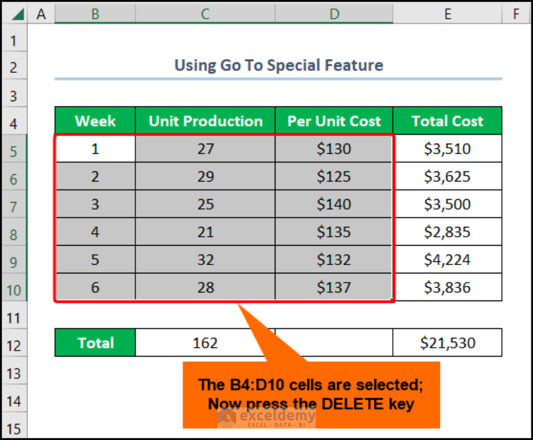 how-to-clear-contents-in-excel-without-deleting-formulas