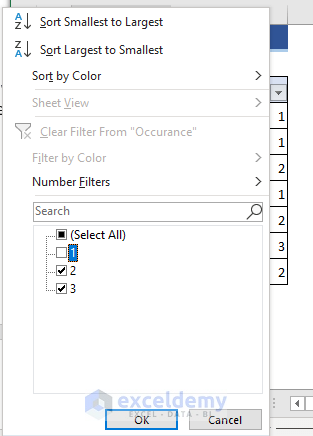 Excel Formula to Erase Duplicates but Keep One