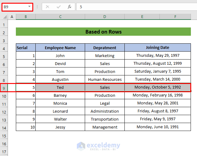 How to Freeze Rows and Columns at the Same Time in Excel