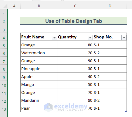 Write out whether tile How to Remove Format As Table in Excel - ExcelDemy