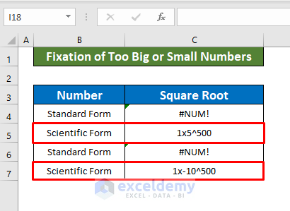 Fix Too Big or Small Number to Remove Number Error