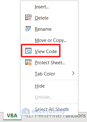 Opening Module with View Code