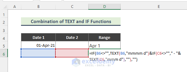 Create a Date Range If Start or End Date Is Missing