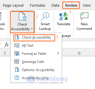 Use Accessibility Menu to Rename Sheet 