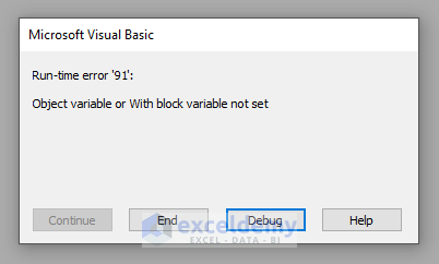 Error While Using the Find Function in VBA