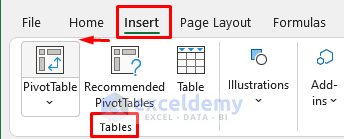 Insert a Helping Column to Count Duplicates in Excel Pivot Table