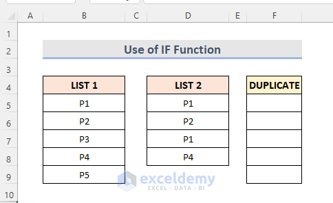 Finding Duplicate Rows by Excel IF Function Based on Multiple Columns