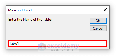 Entering Input to Develop Excel Macro to Add Row to the Bottom of a Table