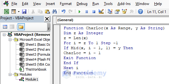 Remove Characters after a Specific Character Using VBA Code