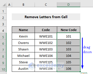 Remove Specific Letters from Cell with the SUBSTITUTE Function apply in Excel