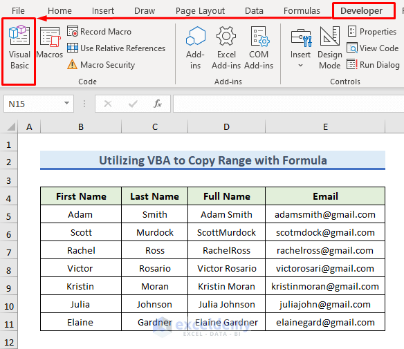 Inserting Macro to Utilize VBA Code to Copy Range with Formula to Another Sheet 