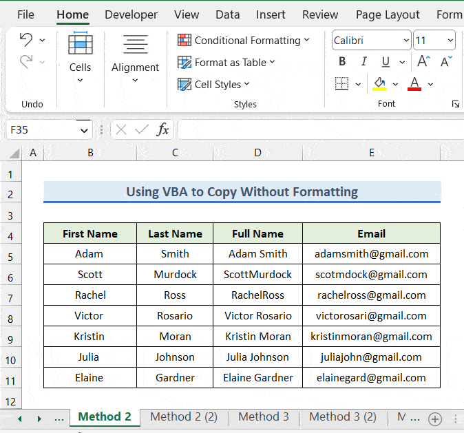 Excel VBA Copy Range to Another Sheet 