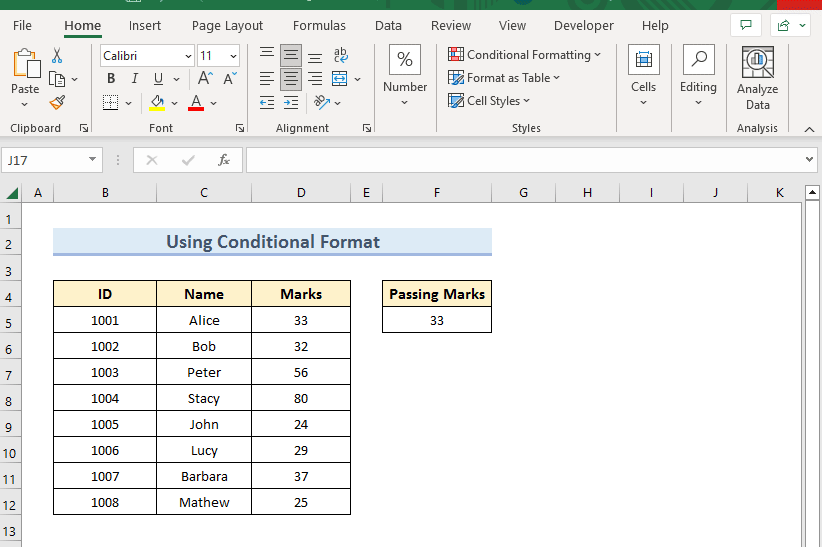 Overview of Changing Font Color Based on Value of Another Cell in Excel
