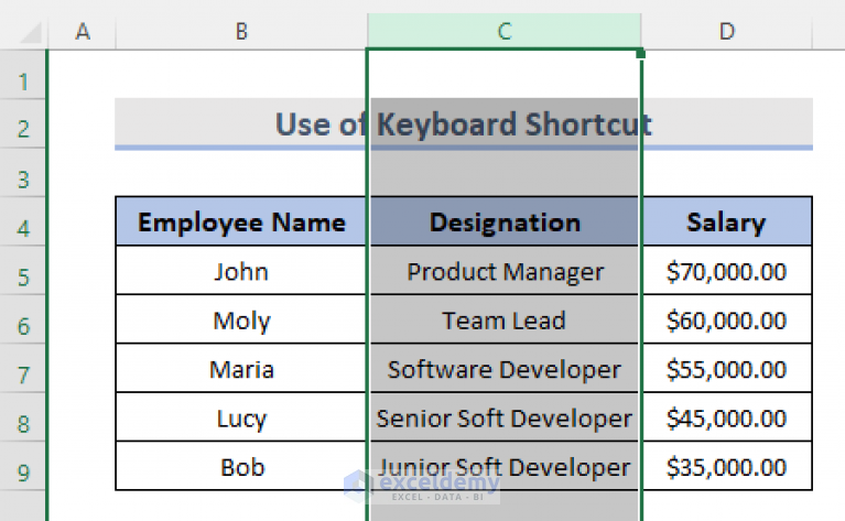 How To Add Columns In Excel 5 Quick Ways ExcelDemy