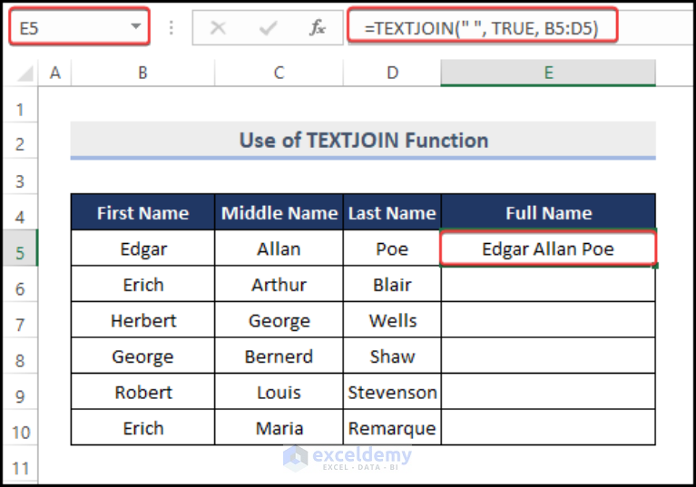 How To Combine Cells In Excel 4 Methods Shortcut 