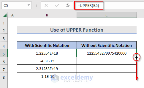 Copying Formula in All Cells